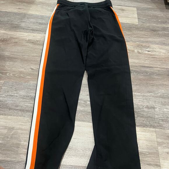 Burberry London Black Pinstripe Track Pants Size 48 - Picture 8 of 9